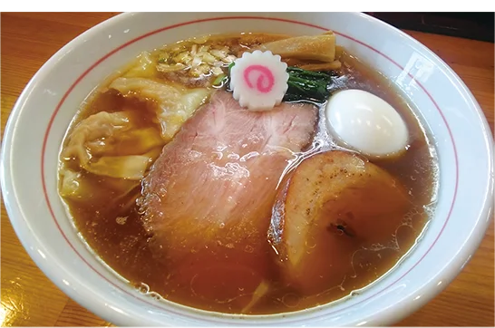 麺笑コムギの夢のラーメン（醤油清湯）